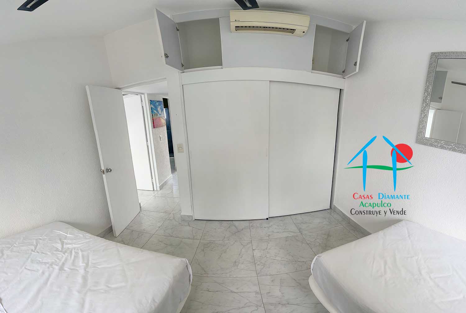 Residencial Diamante E 03 - Recámara tres 2